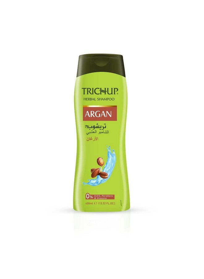 Argan Herbal Shampoo Reduce Frizz & Boosts Shine 400 Ml