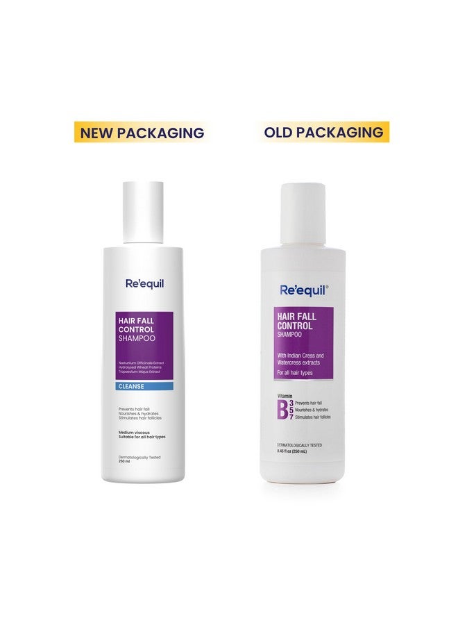 Hair Fall Control Shampoo | Reduces Hairfall | Promotes Hair Thickness | All Hair Types | 250Ml
