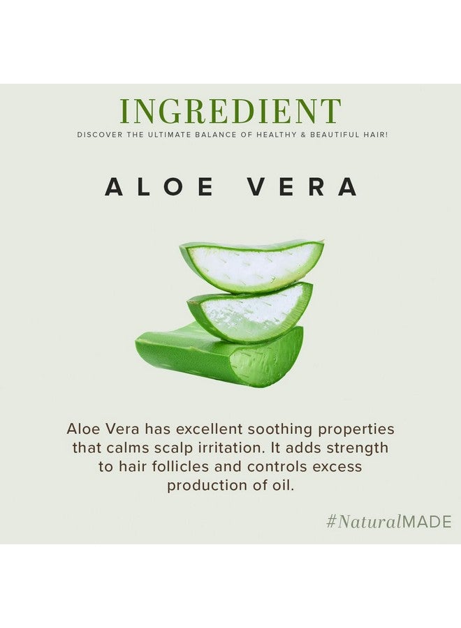 Aloe Vera Hair Cleanser| Natural Hair Cleanser For Healthy Hair| Boosts Hair Growth| Reduces Hairfall |Suitable For All Hair Types | |Pack Of 2 | (210 * 2) (420 Ml)