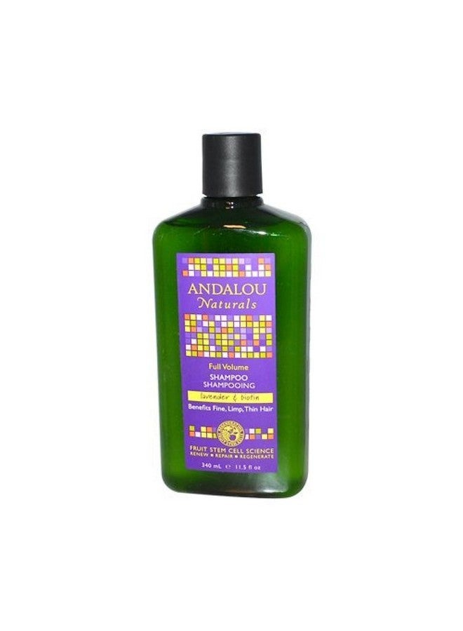 Full Volume Shampoo Lavender And Biotin - 11.5 Fl Oz Pack Of 5