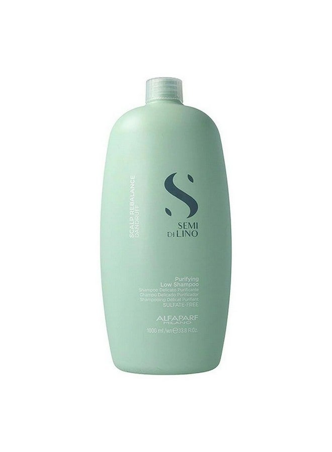 Professional Scalp Rebalance Purifying Low Shampoo That Purifies The Scalp - Anti Dandruff Shampoo For Both Dry And Oily Scalp Sulfate, Paraben And Paraffin Free (1000Ml)