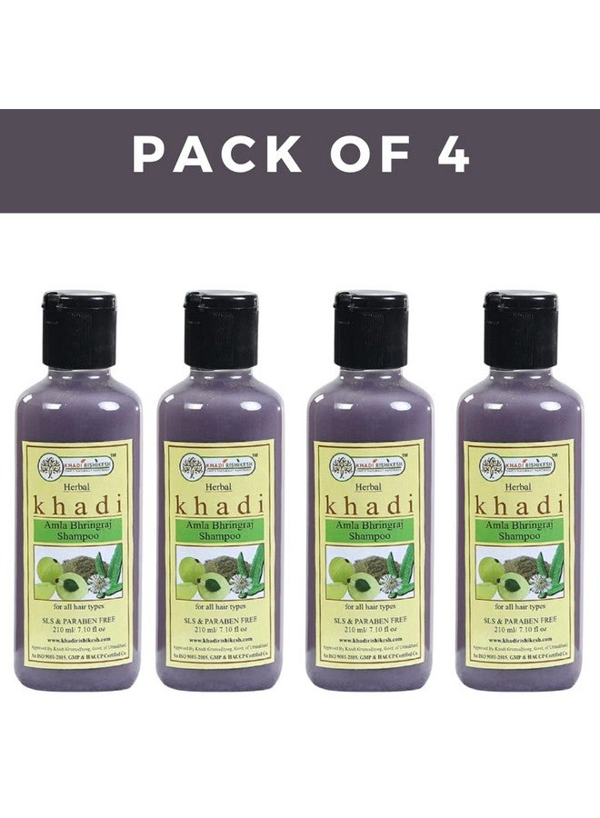 Herbal Amla Bhringraj Shampoo - 210Ml ((Pack Of 4 (4X210Ml))