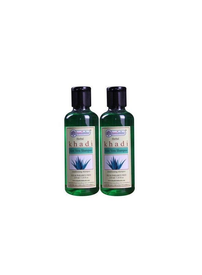 Herbal Aloe Vera Shampoo Combo Set Pack Of - 210Ml X 2 (420Ml)