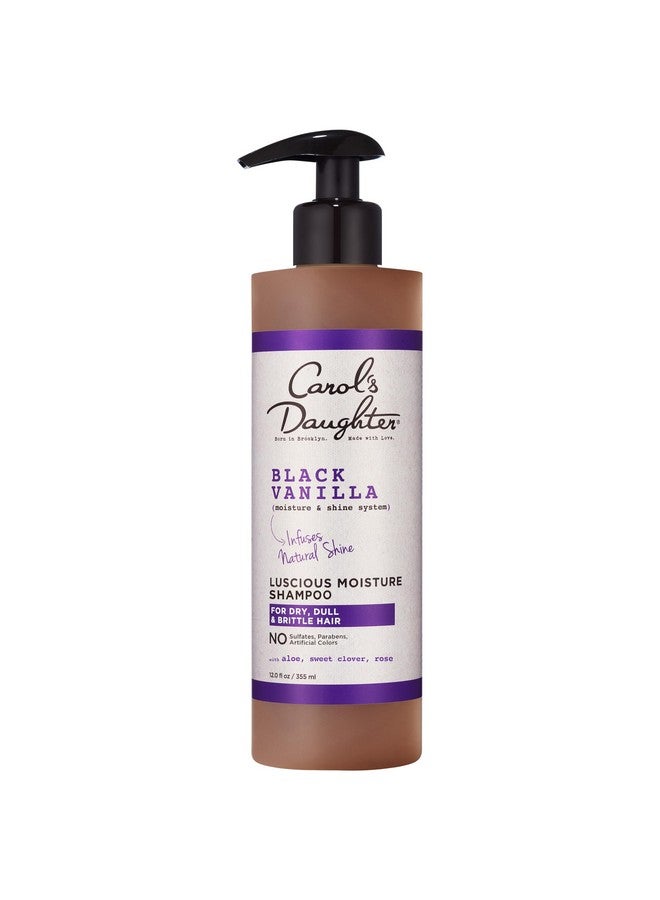 Carols Daughter Black Vanilla Moisture & Shine Sulfate-Free Shampoo, 12 Ounce