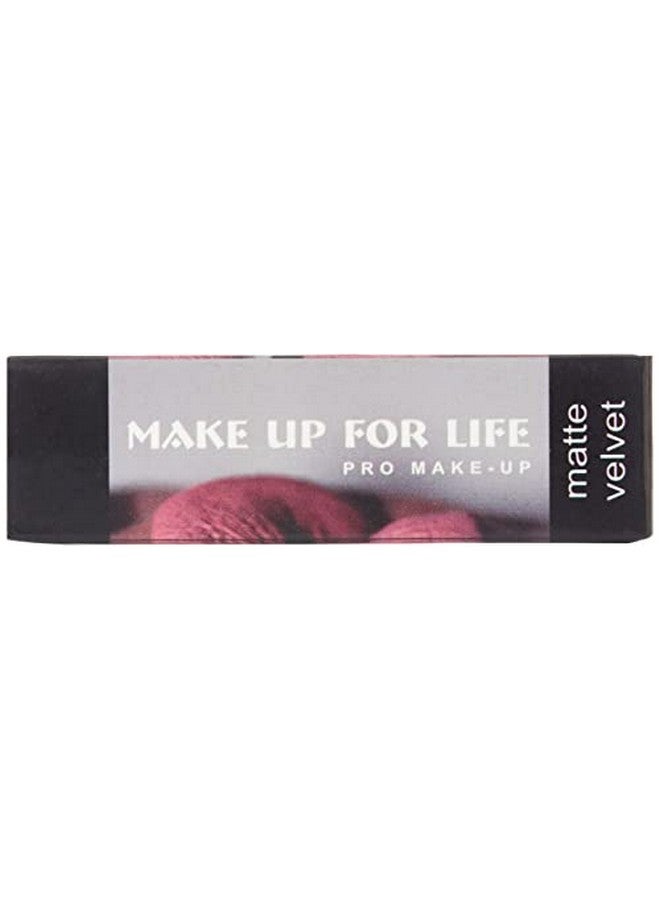 Velvet Matte Lip Gloss-312, Dark Maroon, 8 G