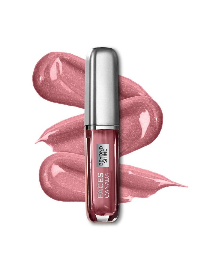 Faces Canada Beyond Shine Lip Gloss - Baebe 03, 3.8Ml | Lightweight Non-Sticky Luxurious Texture For Glossy Lips | Instant Shine | Fuller, Supple & Plump Lips | 24Hr Hydration