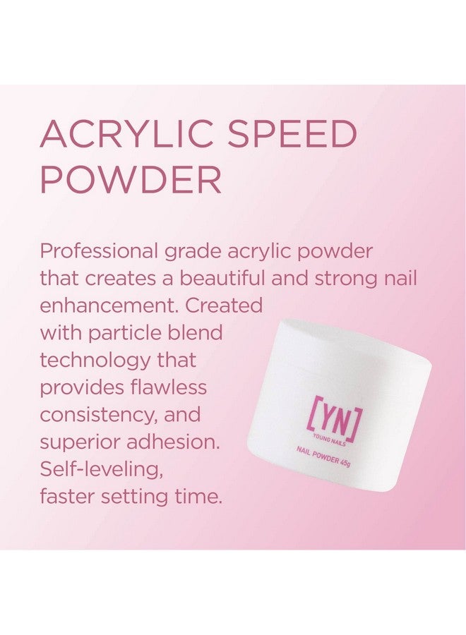 Acrylic Speed Powder, Frost Pink, 45 Gram