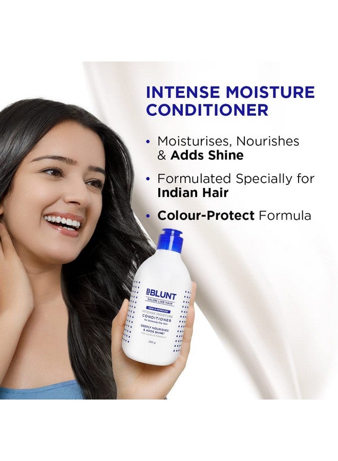 Intense Moisture Conditioner With Vitamin E & Jojoba For Dry & Frizzy Hair 250 G