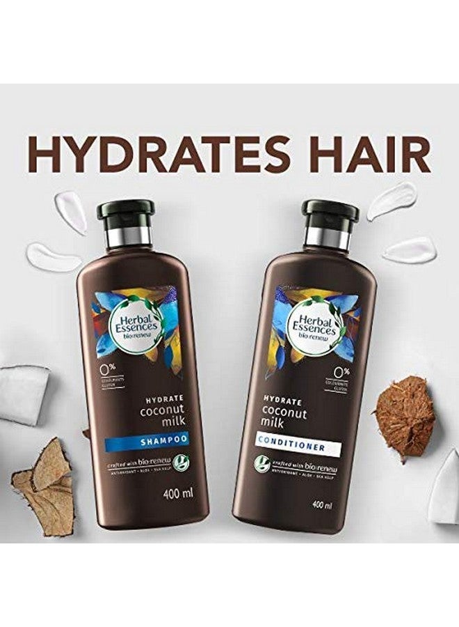 Coconut Milk Conditioner For Hydration No Paraben Colorants & Gluten For Damaged Hair 400Ml