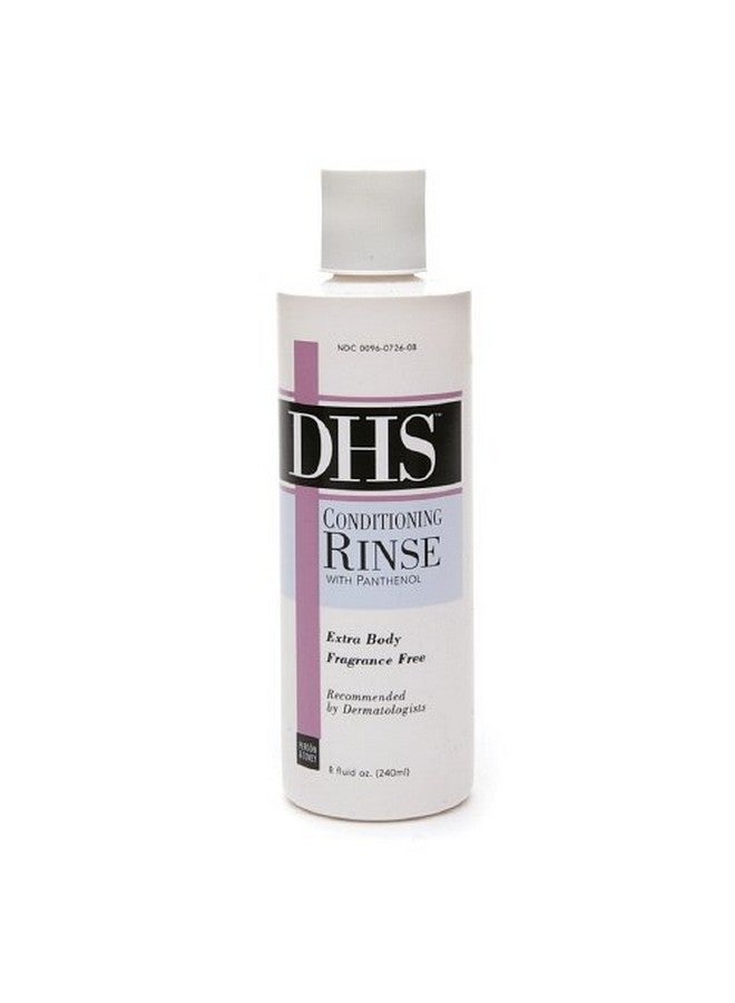 Conditioning Rinse With Panthenol, Fragrance Free 8 Oz (Pack Of 1)