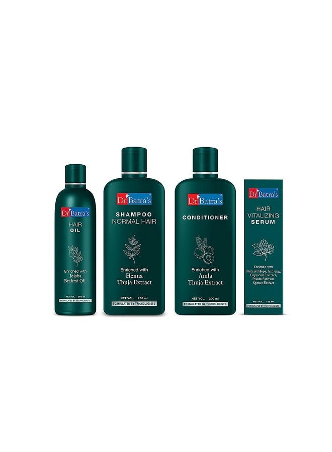 Hair Care Kit Combo Kit Hair Follicle Strength Enriched With Thuja & Henna (725 Ml)