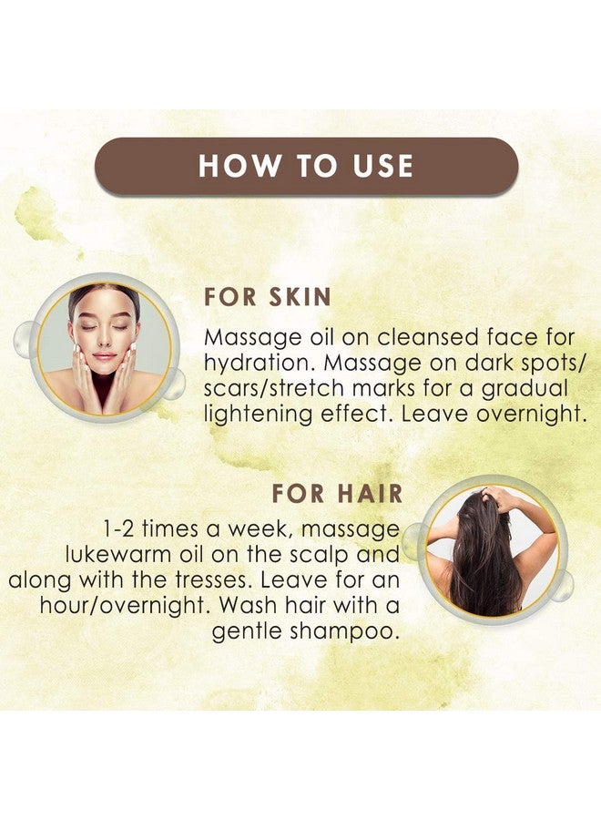 Skin Science 100% Pure Castor Oil Cold Pressed For Stronger Hair, Skin & Nails No Mineral Oil & Silicones, 200 Ml