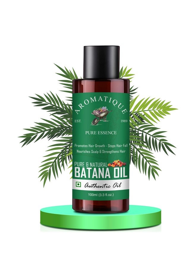 Pure Batana Oil For Hair Growth,Skin Care.Cold Pressed Oil, Derived From The American Oil Palm Nut. (100 Ml)