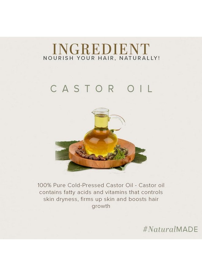 Cold Pressed Castor Oil | Castor Oil For Healthy Hair| Oil For Healthy Hair | Mineral Oil & Silicone-Free | Suitable For All Skin & Hair Types|Pack Of 2 | (210 * 2) (420 Ml)