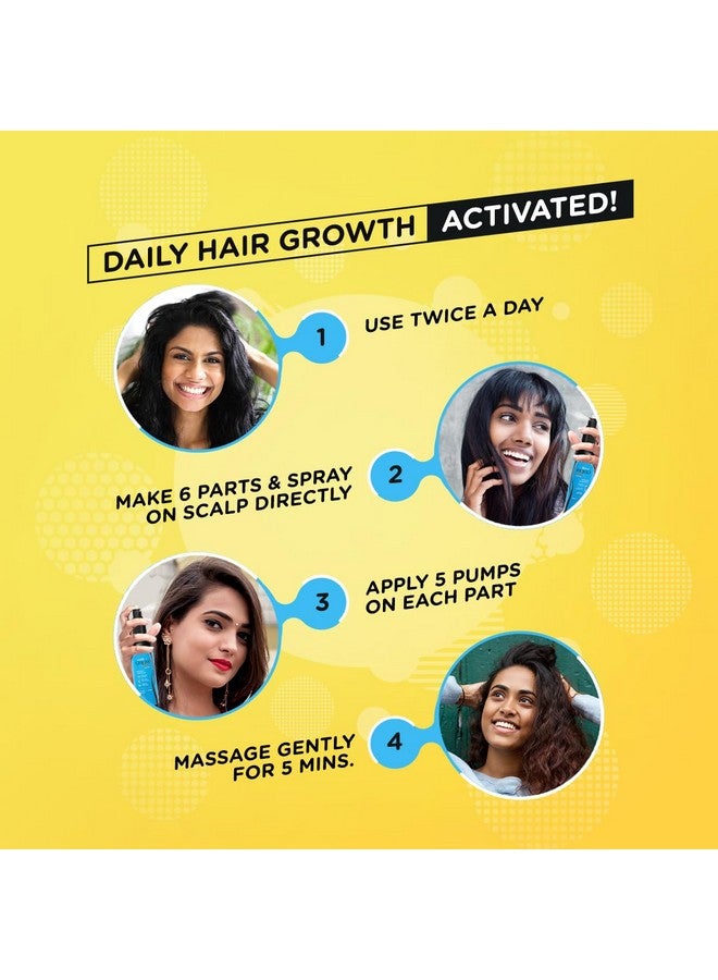 Wellgrow Gold Hair Serum For Hair Care, Women, Men (60Ml) X Pack Of 4