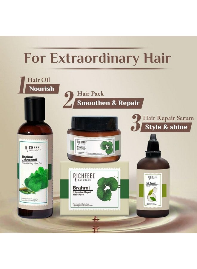 Hair Repair Serum For Smooth & Glossy Hair |With Argan Oil & Vitamin E 60 Ml (Apck Of 2)