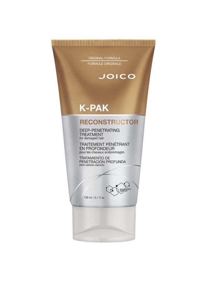 K Pak Reconstructor Deep Penetrating Treatment | For Damaged Hair | Repair & Strengthen Strands | Rebuild & Fortify Damaged Hair | Improve Elasticity | With Keratin & Arginine | 5.1 Fl Oz