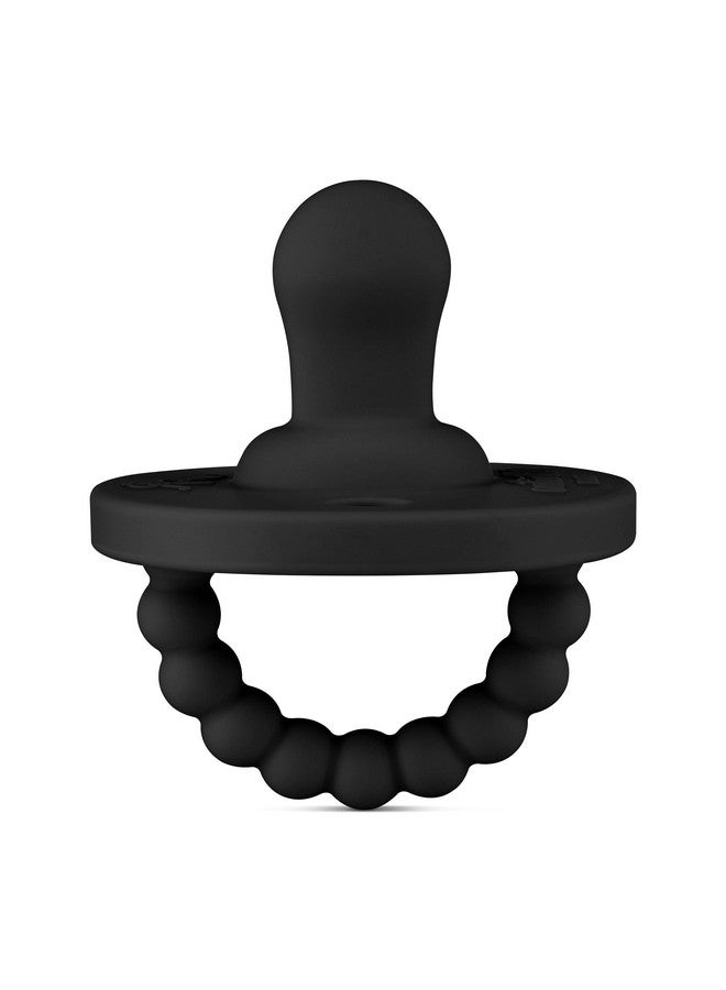 Cutie Pat Pacifier Teether (Flat Black)