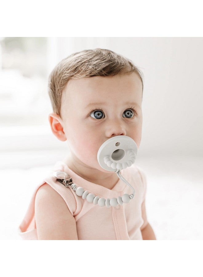 Cutie Pat Pacifier Teether (Stage 1 Grey)