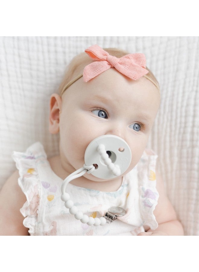 Cutie Pat Pacifier Teether (Stage 1 Grey)