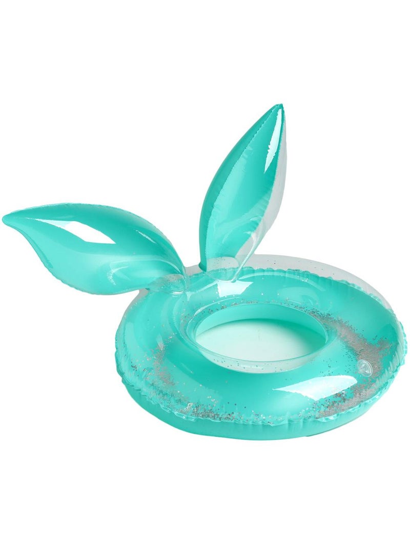 Giant Mermaid Tail Pool Float PVC Inflatable Floats Mermaid Swimming Ring for Women Green-A 70CM