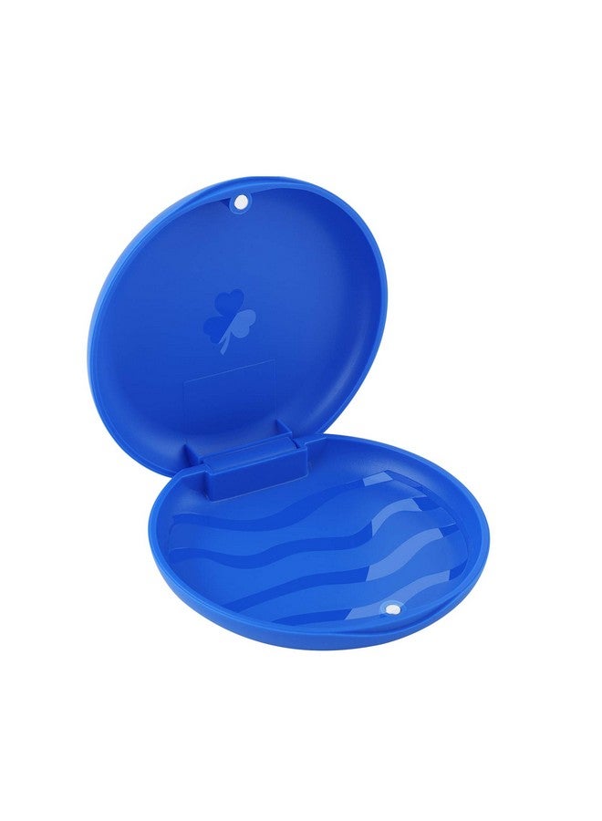 Retainer Cases,Solid Orthodontic Retainer Case (Blue)