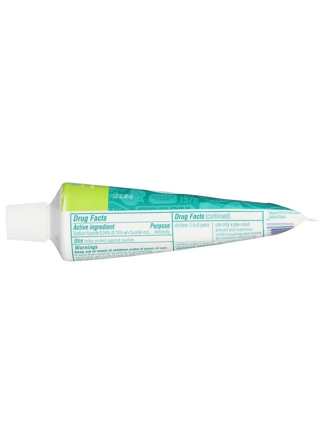 Travel Size Anticavity Toothpaste - Fresh Mint 3 Ounce