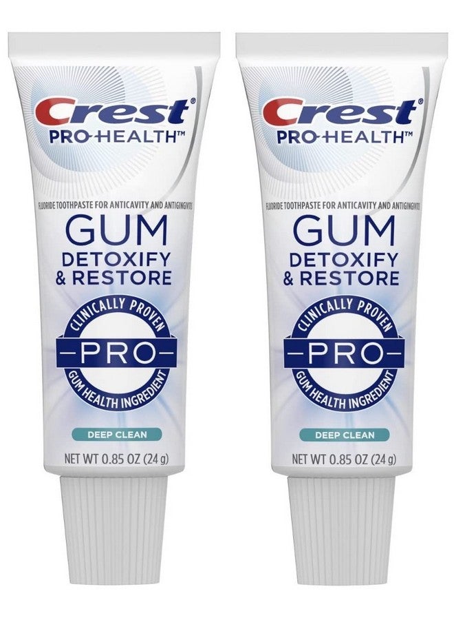 Gum Detoxify & Restore Pro Toothpaste, Deep Cleean 0.85Oz (24G) - Pack Of 12