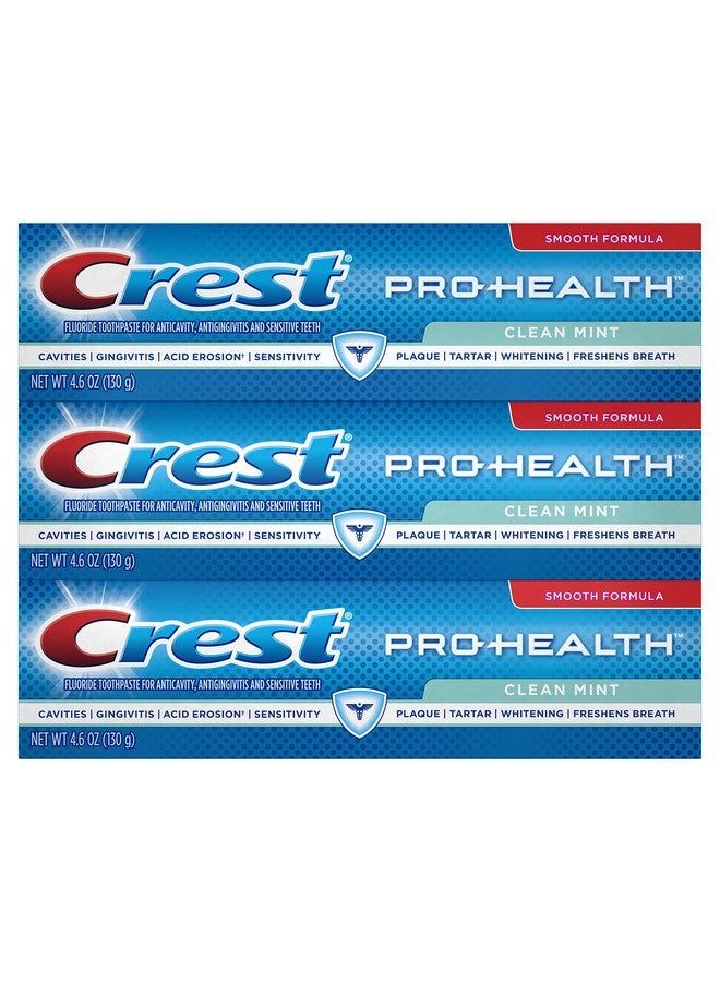 Pro-Health Clean Mint Toothpaste,4.6 Ounce (Pack Of 3)