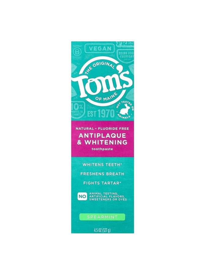 Toms Of Maine Whitening Spearmint Ff Toothpaste, 4.5 Oz