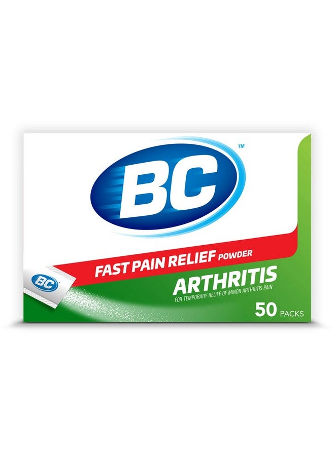 Powder Arthritis Pain Reliever, Aspirin Dissolve Packs, 50 Count Powder Packets