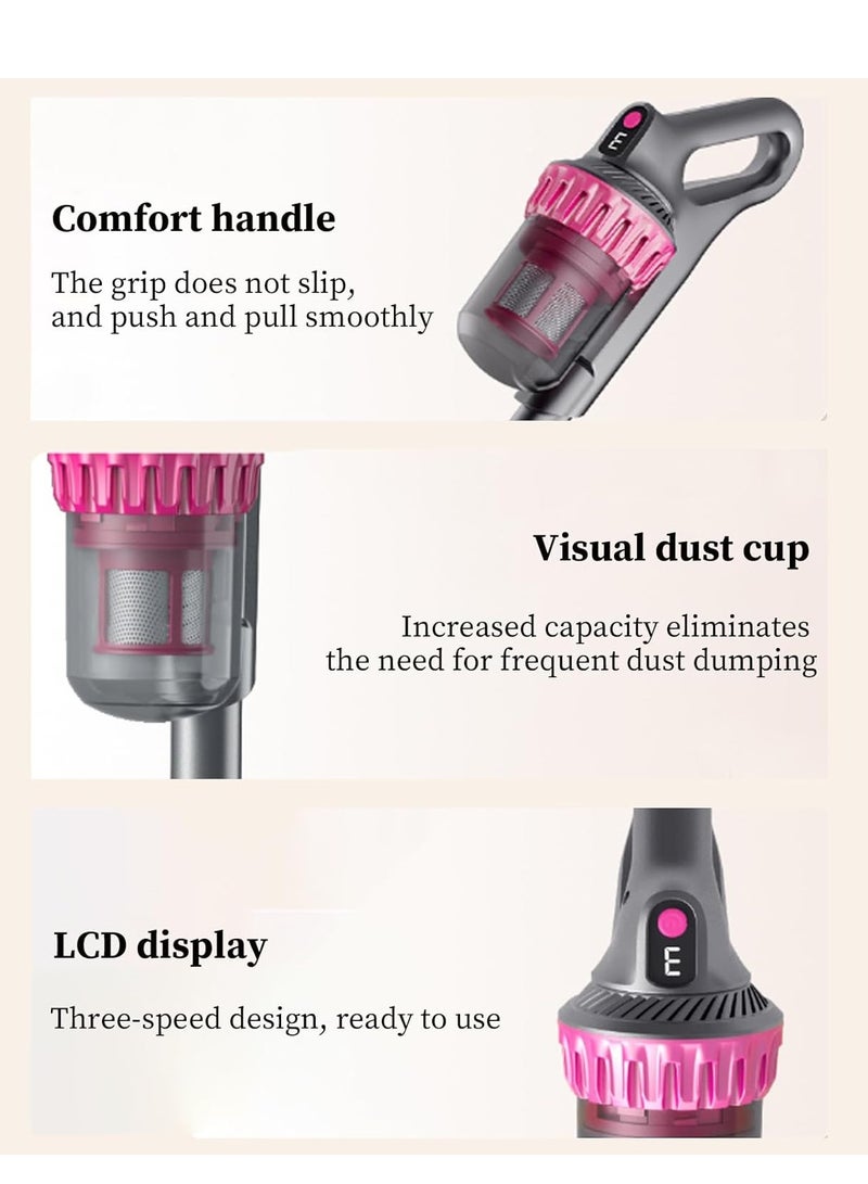 Vacuum Cleaner 4 in 1 With Dust, UV Wireless Mite Removal, Handheld Wet Dry Vacuum Cleaner for Allergies and Pet, eliminates Allergens/Mite