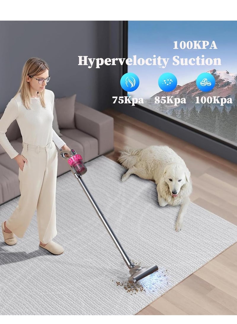 Vacuum Cleaner 4 in 1 With Dust, UV Wireless Mite Removal, Handheld Wet Dry Vacuum Cleaner for Allergies and Pet, eliminates Allergens/Mite