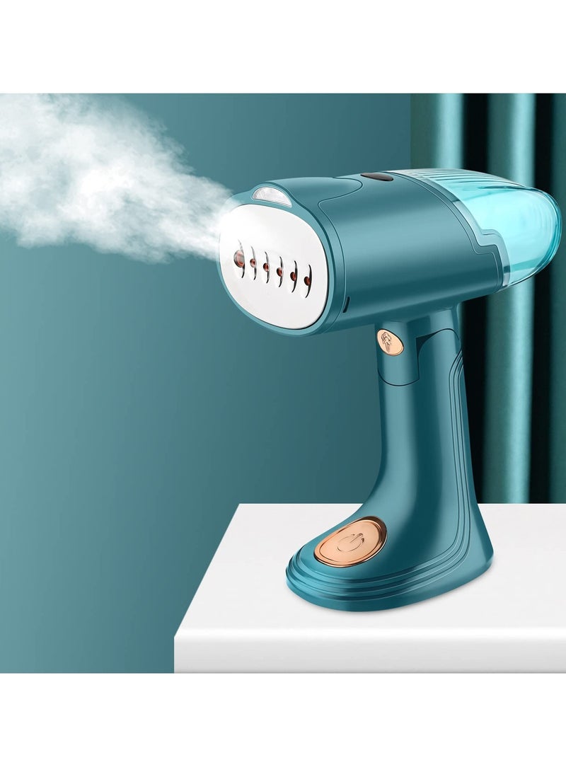 1500W Mini Handheld Clothes Steamer - Fast Heating Portable Garment Steamer for Home, Office & Travel - Lightweight Design Perfect for Mother's Day Gifts