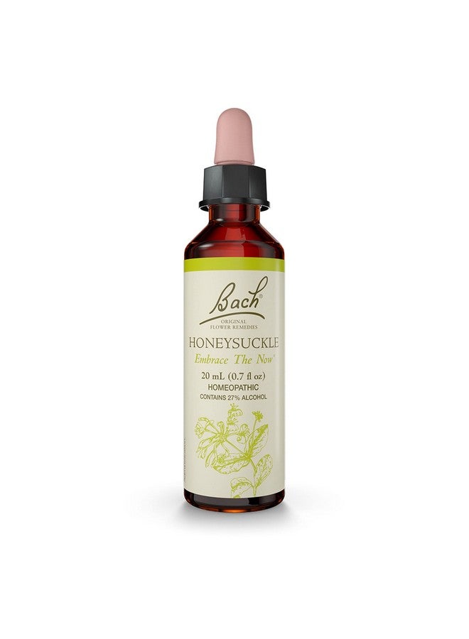 Original Flower Remedies, Honeysuckle For Embracing The Now, Natural Homeopathic Flower Essence, Emotional Wellness And Stress Relief, Vegan, 20Ml Dropper