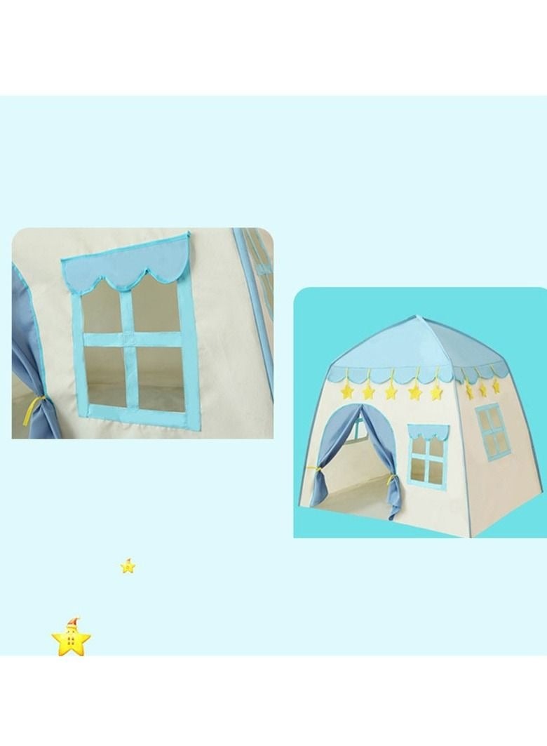 1-Pack Portable Children Wigwam Folding Kids Tents Tipi Baby Play House Large Child Room Decor 1.3M