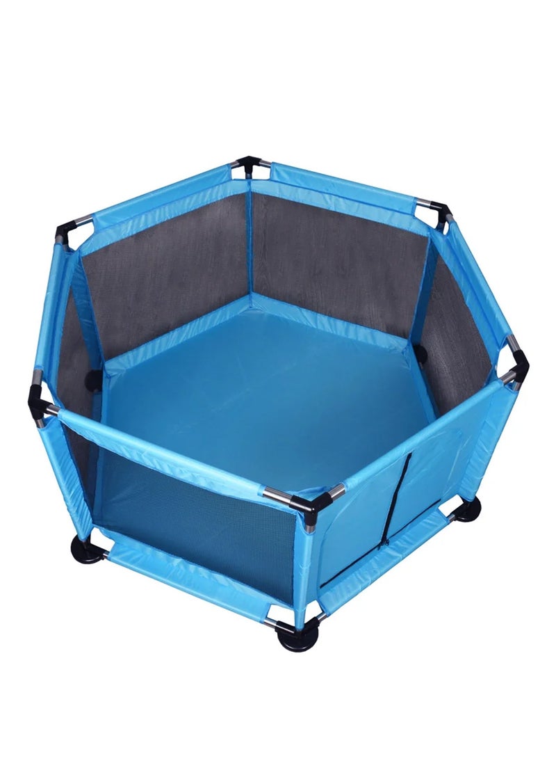 Durable Foldable Portable Playpen Activity Center Room Tent Unique Design for Kids, Age Upto 12 Months 150x120x65cm