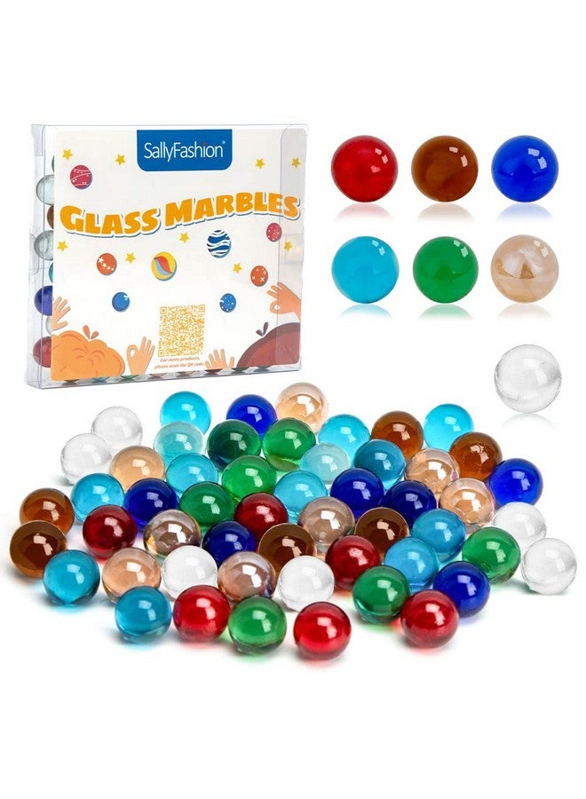 Marbles Bulk 75 Pcs Glass Marbles Colorful Marbles For Kids Marble Run Games Fillers Table Decor Diy