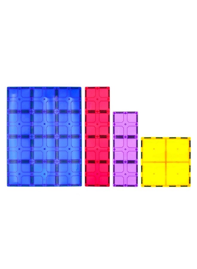 Kids Toy Magnetic Building Blocks Magnet Tiles Supersized 12Pc Large Stabilizer Base Jumbo Xl Plate Foundation Education Construction Kit Engineering Stem Children Learning Stacking Set