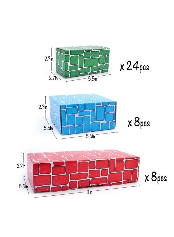 Cardboard Building Block, Exercise N Play 40Pcs Extra Thick Jumbo Giant Building Blocks In 3 Sizes For Kids