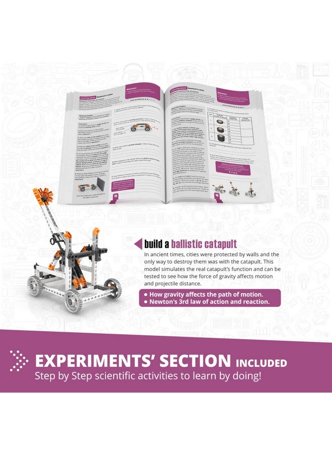 Stem Toys Educational Toys For Kids 9+ Newton'S Laws Inertia Kinetic & Potential Energy Construction Toys Gift For Boys And Girls