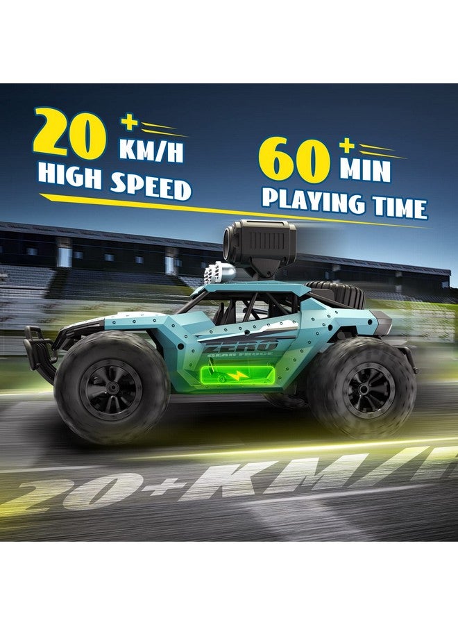 Rc Cars De36W Remote Control Car With 1080P Hd Fpv Camera 1/16 Off Road High Speed Monster Trucks For Kids Adults 60 Min Play