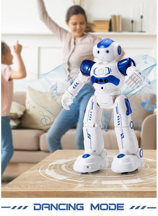 Rc Robot Toys For Kids Gesture & Sensing Programmable Remote Control Smart Robot For Age 3 4 5 6 7 8 Year Old Boys Girls Birthday Gift Present