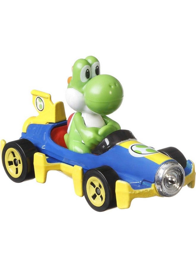 Mario Kart Toy Vehicle 4 Pack, Collectible Set Of 4 Fan Favorite Characters Includes First Appearance Orange Shy Guy