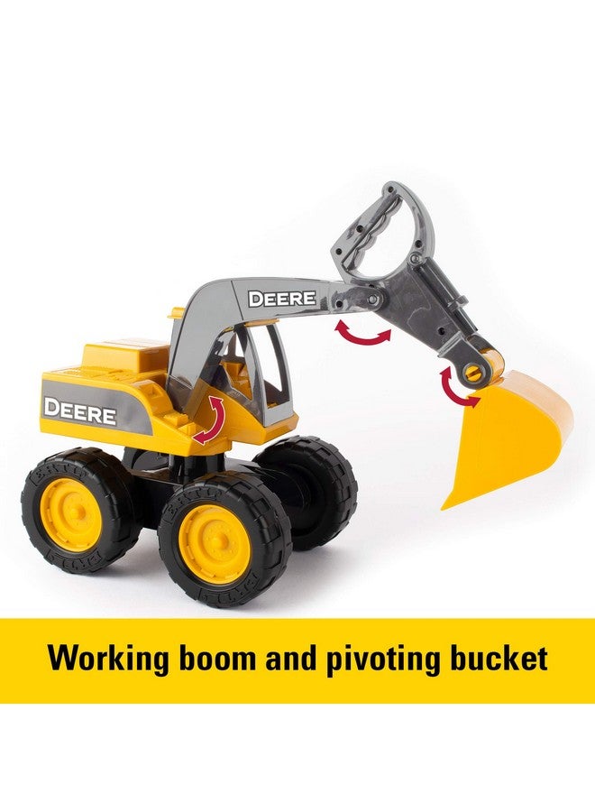 Sandbox Big Scoop Excavator Toy With Tilting Dump Bed Construction Toys Frustration Free Packaging Ffp 15 Inch