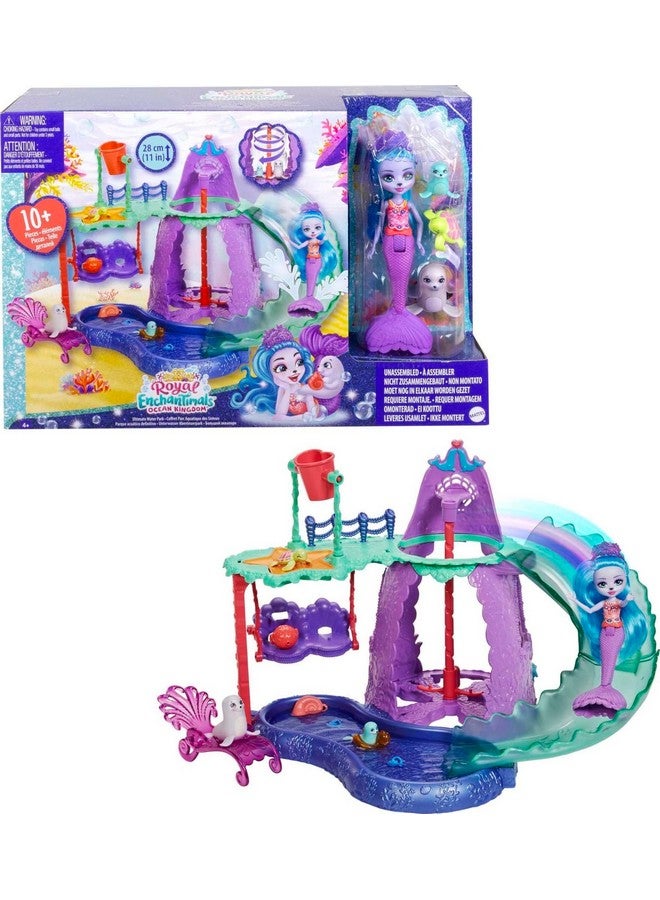 Ultimate Water Park Playset (11.5 In X 17 In) With Shayda Sea Lion Doll, Animal Figures, And Accessories