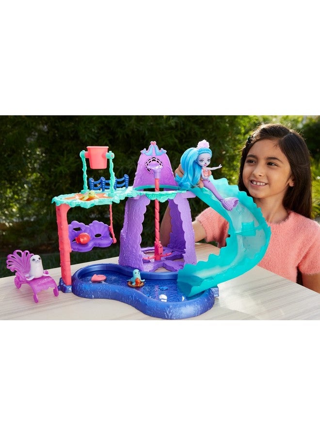 Ultimate Water Park Playset (11.5 In X 17 In) With Shayda Sea Lion Doll, Animal Figures, And Accessories