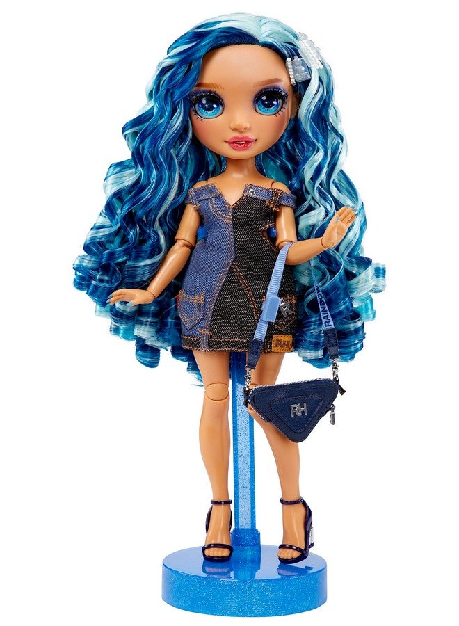 Fantastic Fashion Skyler Bradshaw Blue 11” Fashion Doll And Playset With 2 Complete Doll Outfits, And Fashion Play Accessories, Great Gift For Kids 4 12 Years Old