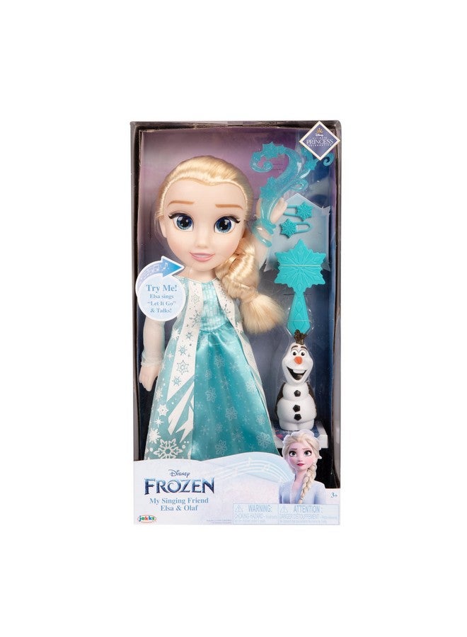 Elsa Doll Classic My Singing Friend Elsa Doll & Olaf Figure