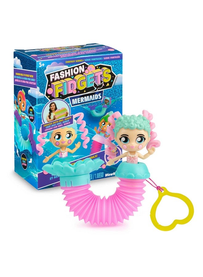 Fashion Fidgets Mermaids Fantasy Series Fidget Doll For Girls Created By Mrs. Bench